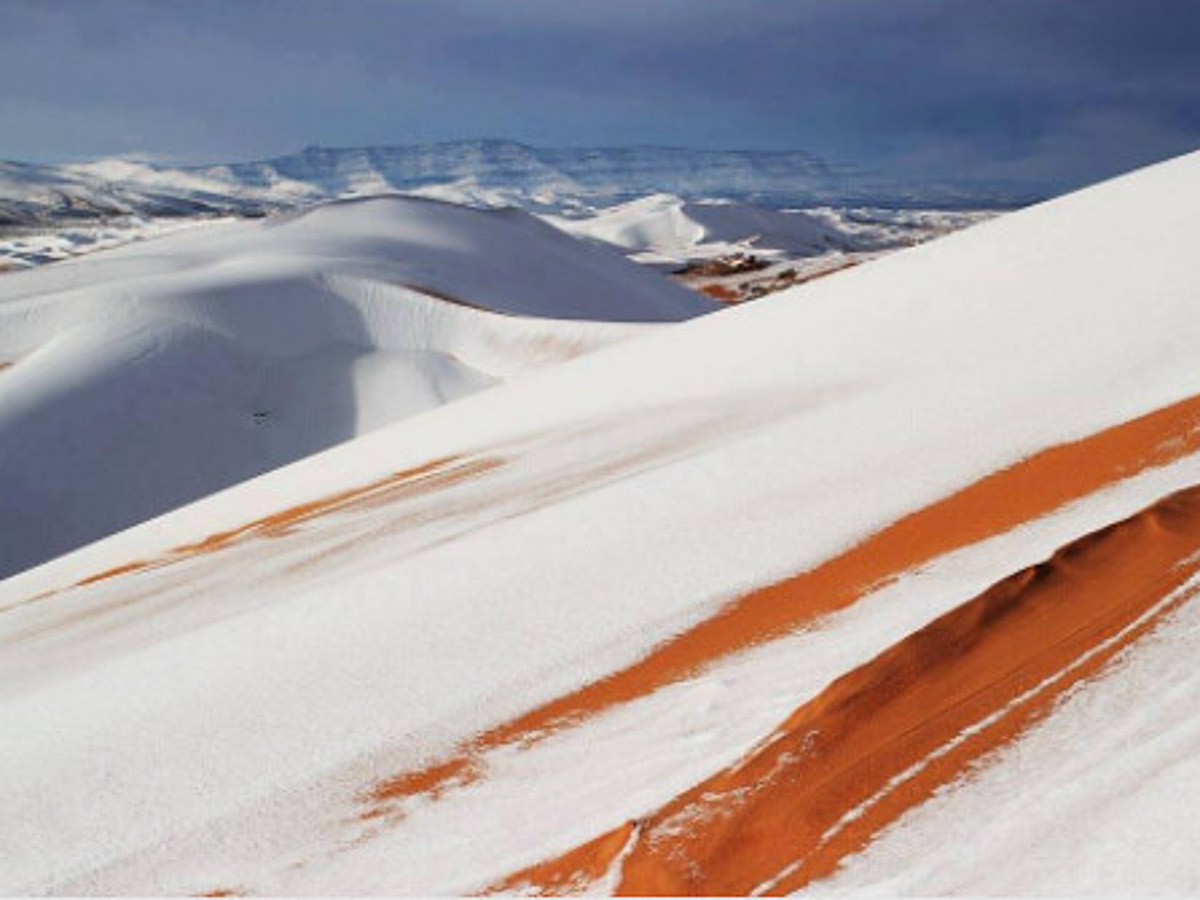 Nevicate sul deserto del Sahara - Curiosità