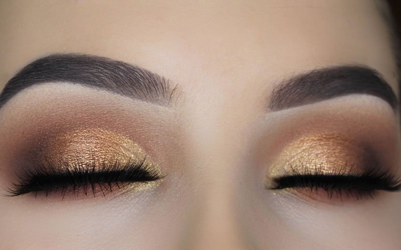 Ombretto Bronzo Occhi Azzurri