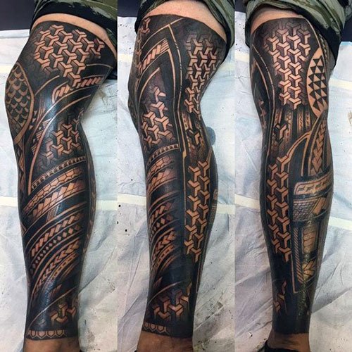 Tatuaggio per le gambe