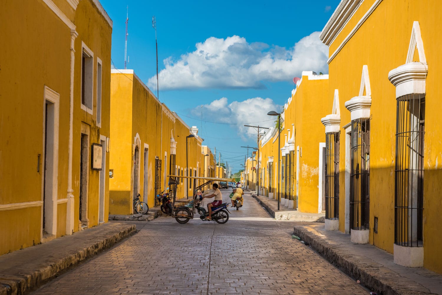 Izamal, la città coloniale gialla dello Yucatan, in Messico